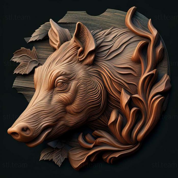 3D model WILDBOAR (STL)